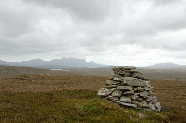 The Summit of Cnoc Dubh, A' Mhoine, Sutherland