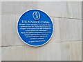 Blue plaque on the Majestic building