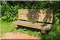 Map seat by the Monmouthshire and Brecon Canal