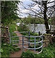 SO7680 : Kissing gate along the Severn Way by Mat Fascione
