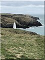 SM8132 : Navigation markers at Porthgain by Eirian Evans