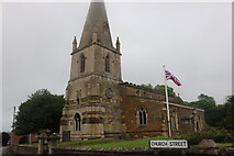 SP6484 : Husbands Bosworth church by David Howard