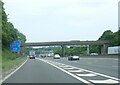 M1 northbound at Junction 28