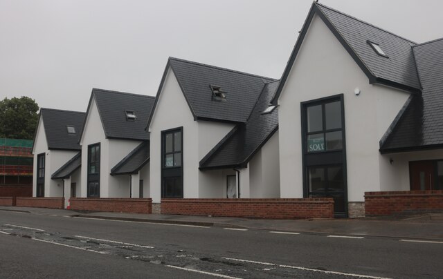 New houses on Derby Road, Duffield