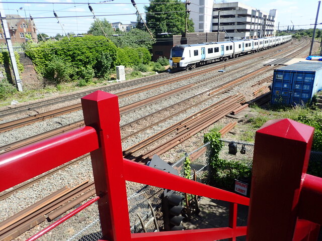 View from St Albans South Signal Box