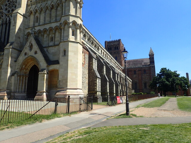 St Albans Cathedral from the west