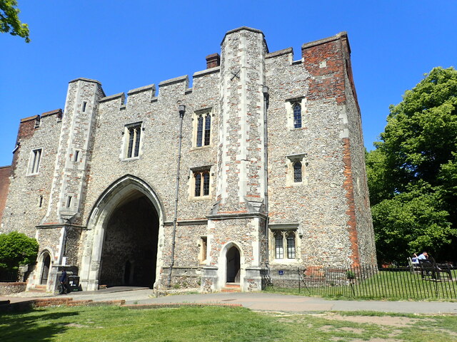 The Great Gate of the Monastery, St Albans