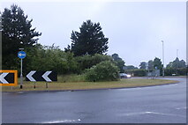SK5517 : Old Ashe Roundabout on the A6 entering Loughborough by David Howard