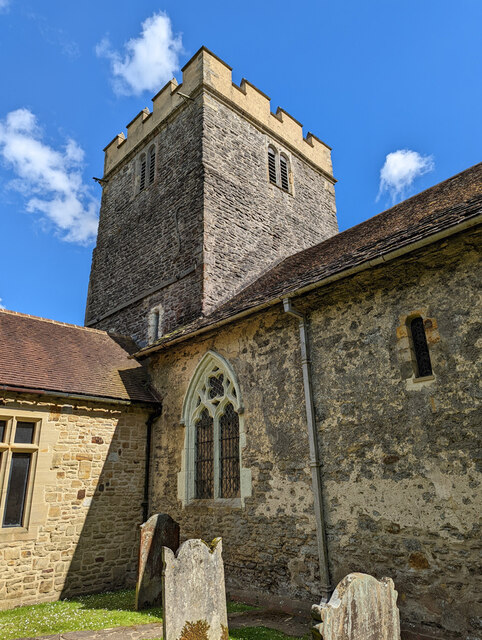 Charlwood church - tower