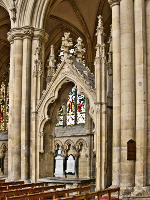 Beverley Minster - The Two Sisters tomb © Philip Pankhurst :: Geograph ...