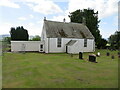 Trinity Gask Parish Church and part of its burial ground