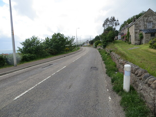Navidale Road (A9) at East Helmsdale