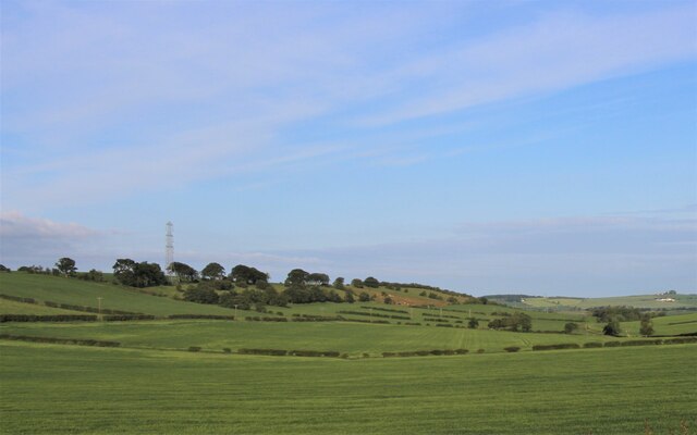 Ayrshire farmland at Mossbog
