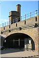 Hydraulic accumulator tower and chimney, Limehouse