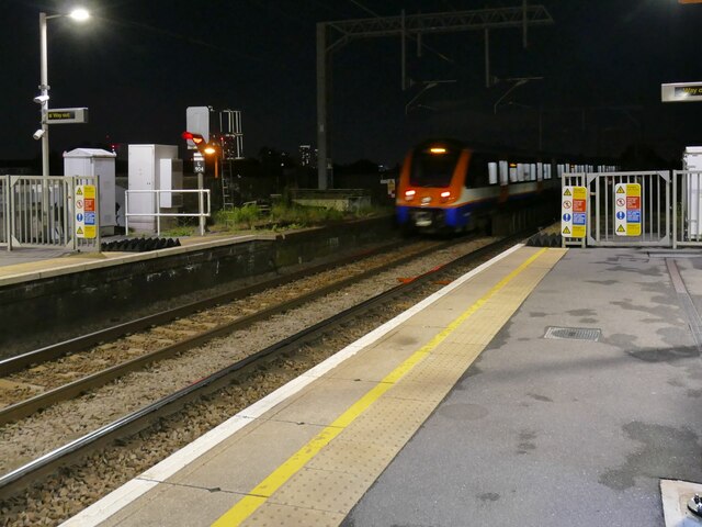 Wanstead Park station at night