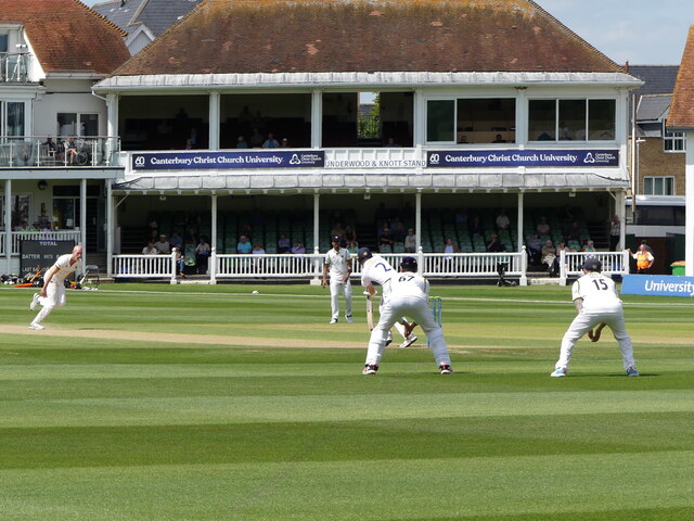 The Underwood and Knott stand, Kent County Cricket ground, Canterbury