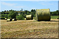 Large round bales, Mullanmore