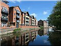 SK5639 : Canalside flats, Dukes Wharf, Nottingham by Christine Johnstone