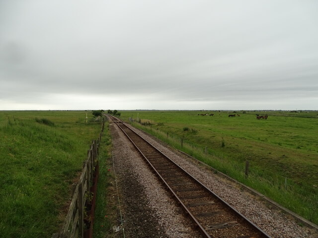 Railway line to Reedham