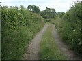 Route with public access towards Cefn Cribwr