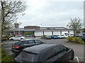 Aldi supermarket and car park, near Royal Derby Hospital