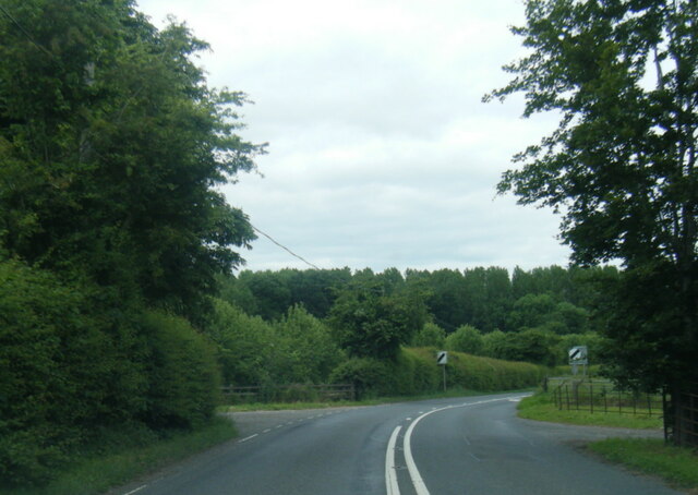 A4112 leaving Kinnersley