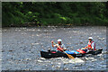 Canoeing on the River Spey