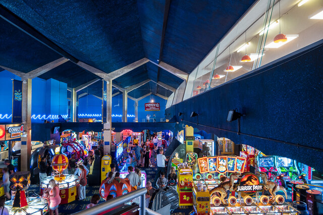 Amusement arcade, Clarence Pier, Southsea