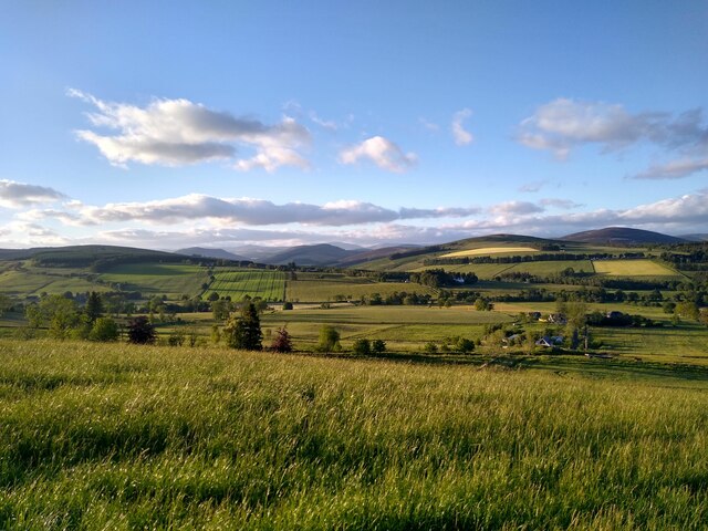 View across the valley