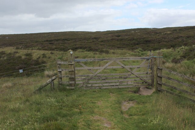 Path beside Drain Channel above Withens Clough Head