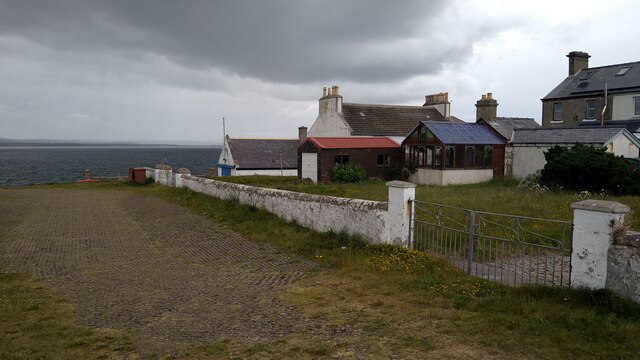 Buildings at the Coastguard Station in Burghead