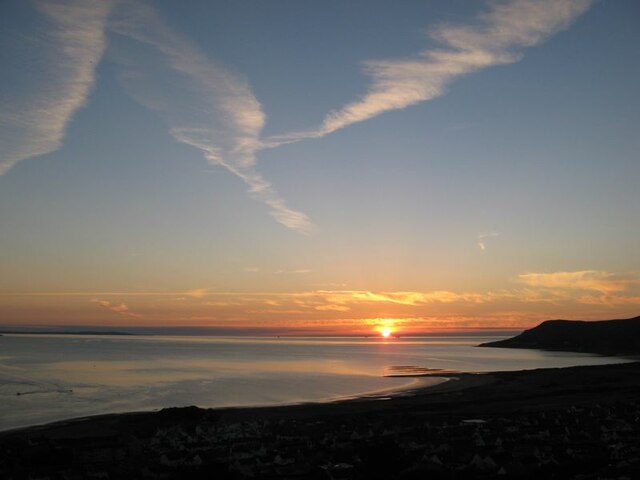 Conwy Bay sunset