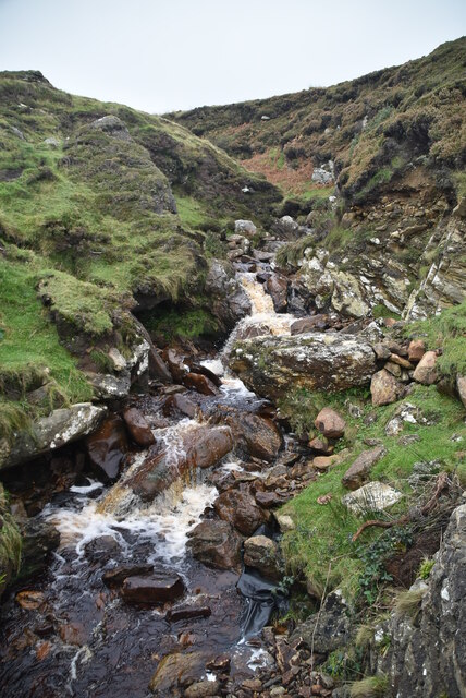 Small stream above Keem Strand by N Chadwick