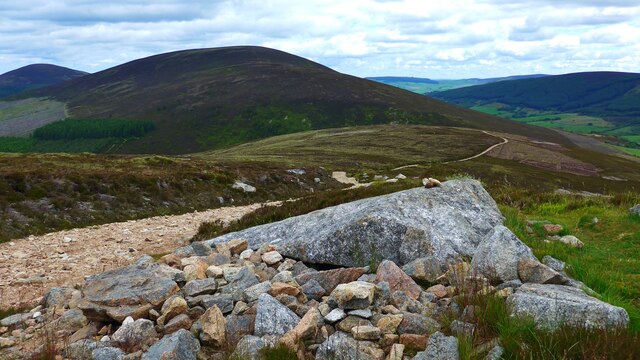"Pile of Stones" as marked by the OS by the Ben Rinnes path