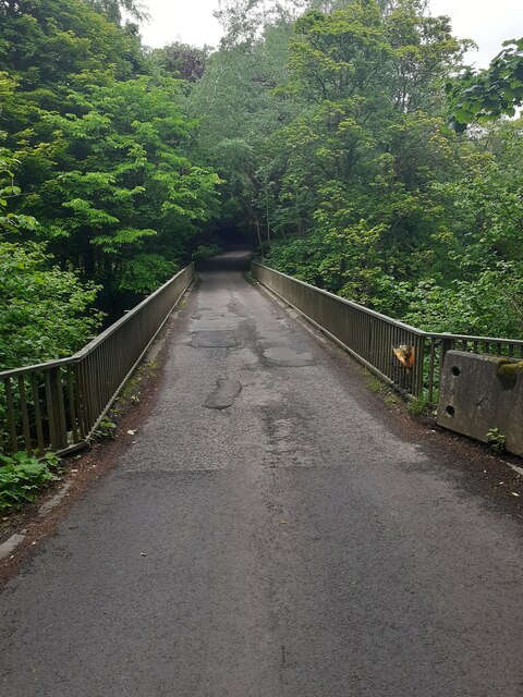 Road bridge over the River Wansbeck near Morpeth