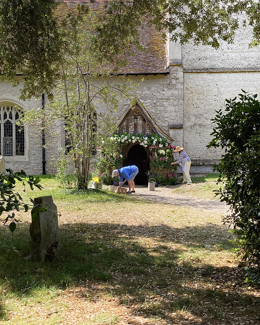 In Grantchester churchyard 