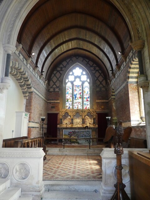 Interior, St Helen's Church, Lundy Island
