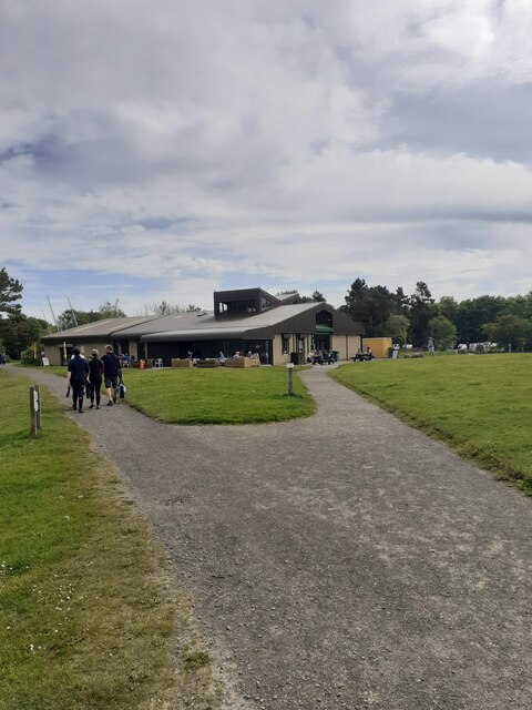 The visitor centre at the country park