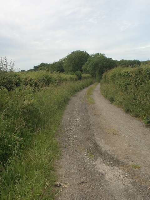 Route with public access towards Waun Bant Road