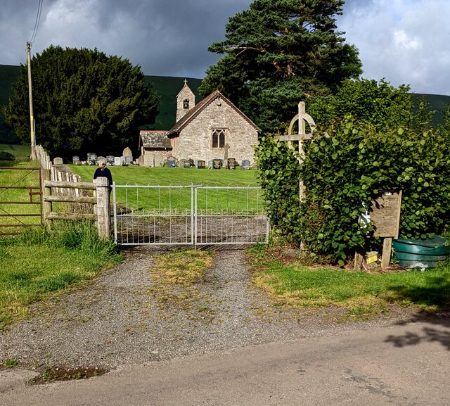 Churchyard entrance gates, Llanveynoe, Herefordshire