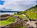 NH5328 : Urquhart Castle viewed from Grant's Tower by David Dixon