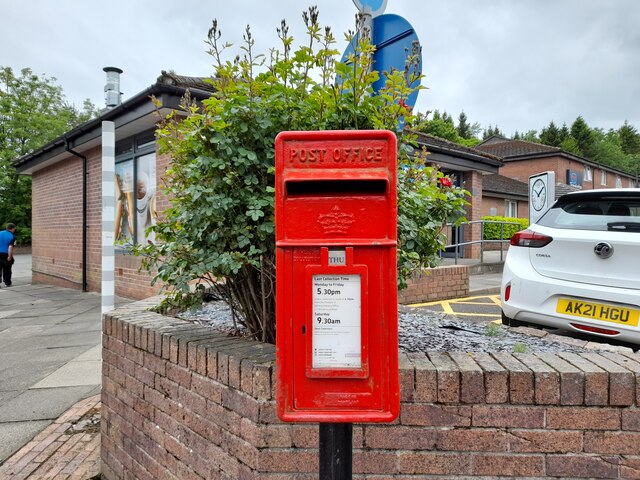Post Box at Stirling Services