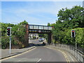 SZ1392 : Bridge over Clingan Road, Iford, near Bournemouth by Malc McDonald