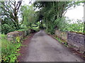 Pont yn rhychwantu Nant Gwynau / Bridge spans Nant Gwynau