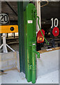 TQ9497 : Water Pump at Mangapps Railway Museum by Roger Jones
