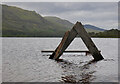 NH1421 : Jetty remains, Loch Affric by Craig Wallace