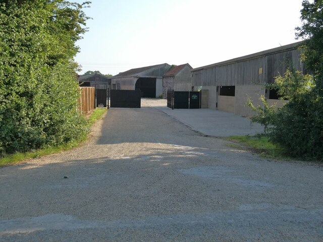 Farm buildings at South Green Farm, Sibton Green