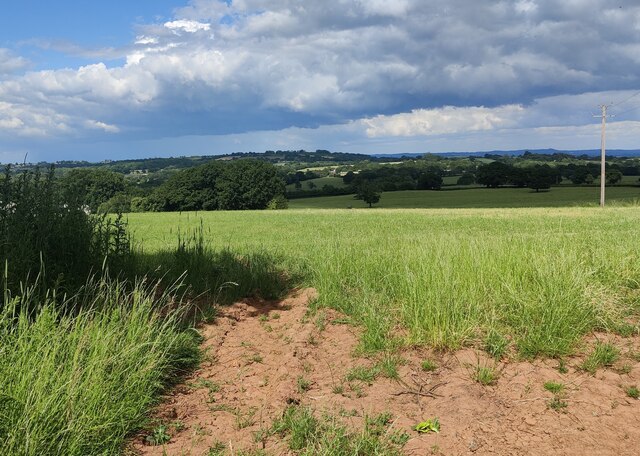 Farmland at Romsley