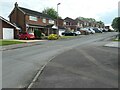 Houses on the south side of Glebefields, Curdworth