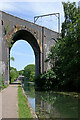 Birmingham Canal Navigations at Oxley Viaduct in Wolverhampton